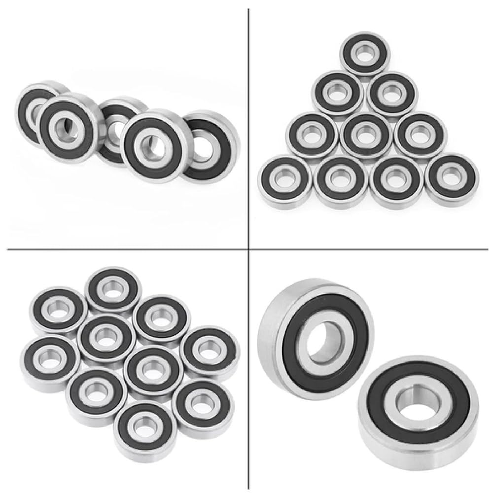Amazon.co.jp: 2pcs，607rs深沟球轴承，607-Rs 微型精密级轴承